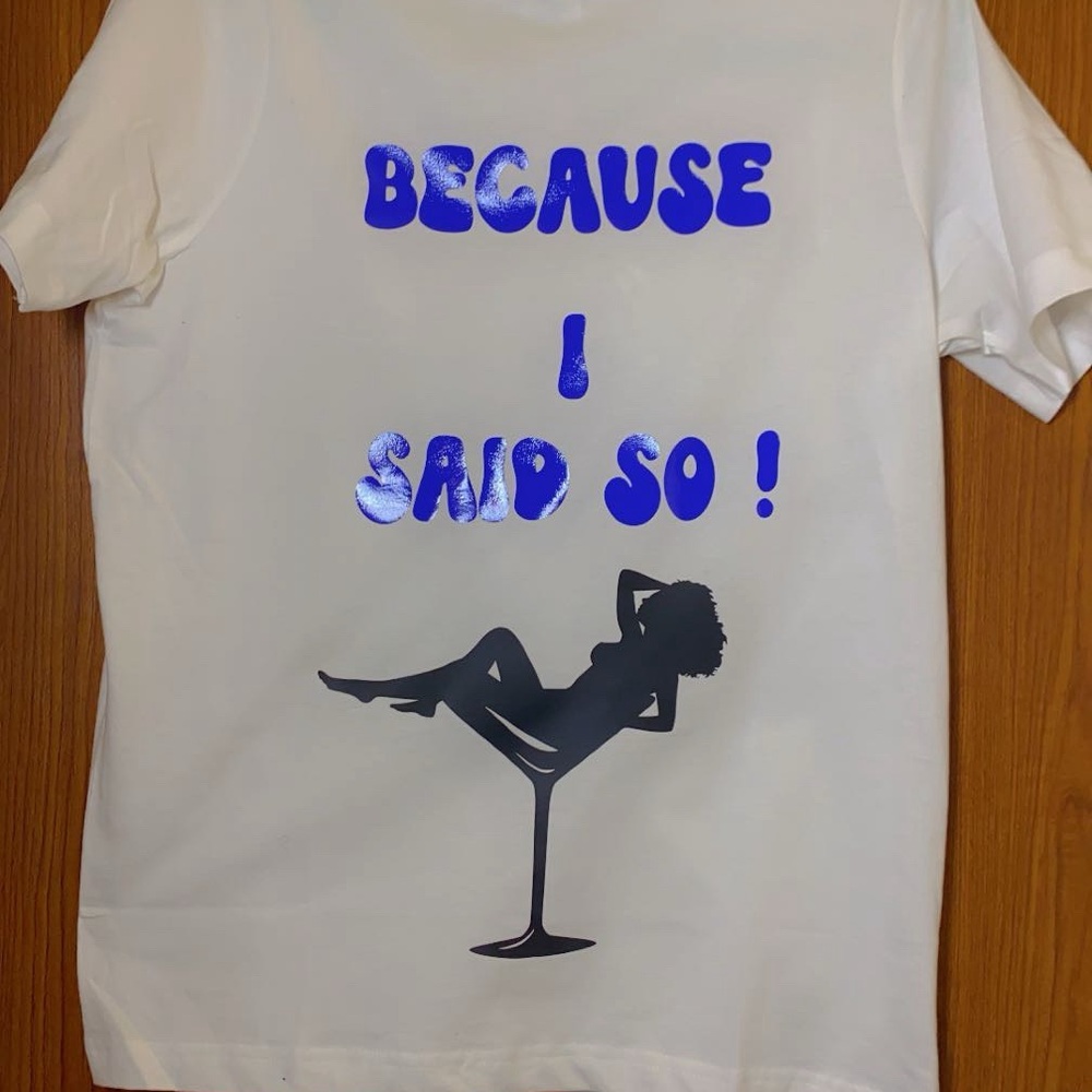 Souly Eunique Small Women’s White T-Shirt